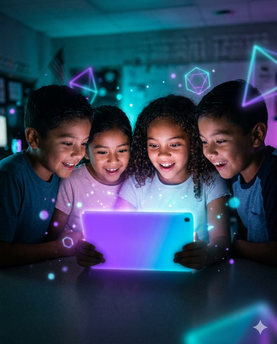 Niños del programa IA Crea2s
